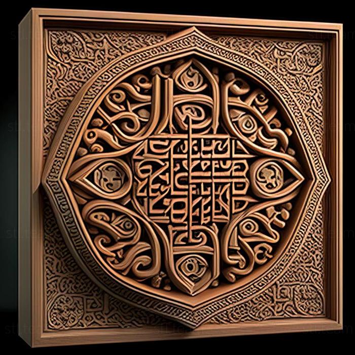 3D модель Хар Гобинд из Корана (STL)